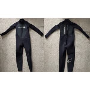 O’Neill Youth Epic Full Wetsuit Kids Size 6 Black Surf Swim Dive Neoprene